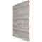 Ekena Millwork 19 5/8in. W x 19 5/8in. H Offset Brick EnduraWall Decorative 3D Wall Panel Covers 2.67 Sq. Ft. WP20X20OBBCO - alternate 5